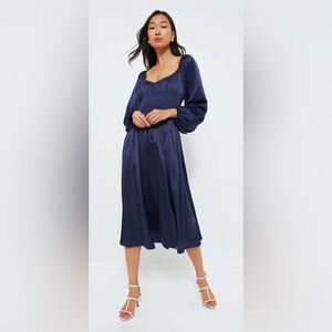 Tuckernuck o.p.t. Navy Nala Midi Dress